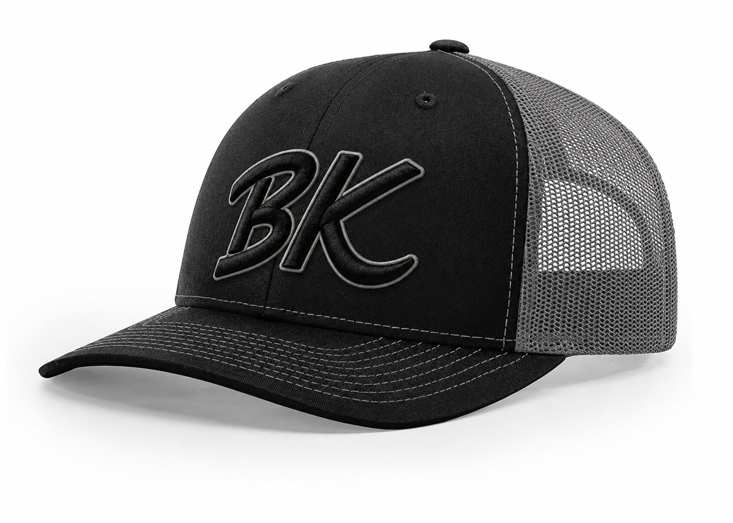 BradaKai breathable hat black gray